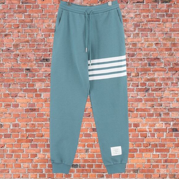 Thom Browne Men's Green Pants - Picture 1 of 5
